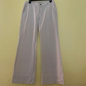 Banana Republic Light Khaki Wide Leg Pant